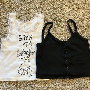 Two Brandy Melville Tank tops
